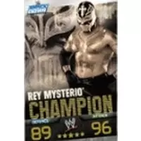 Carte Slam Attax Evolution : Rey Mysterio Champion